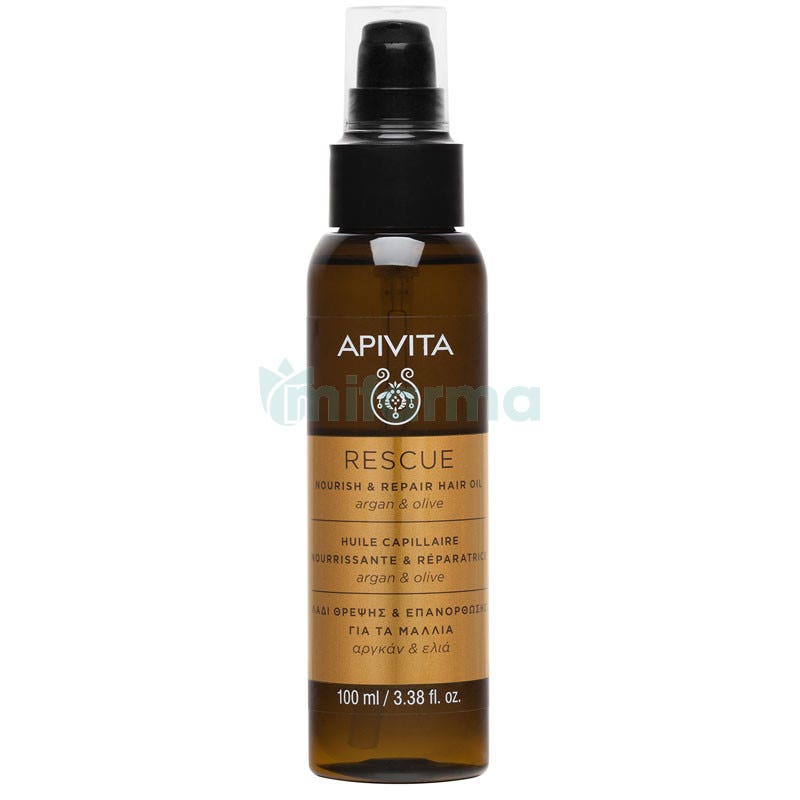 Apivita Rescue Hair Oil Aceite Capilar Nutritivo 100ml