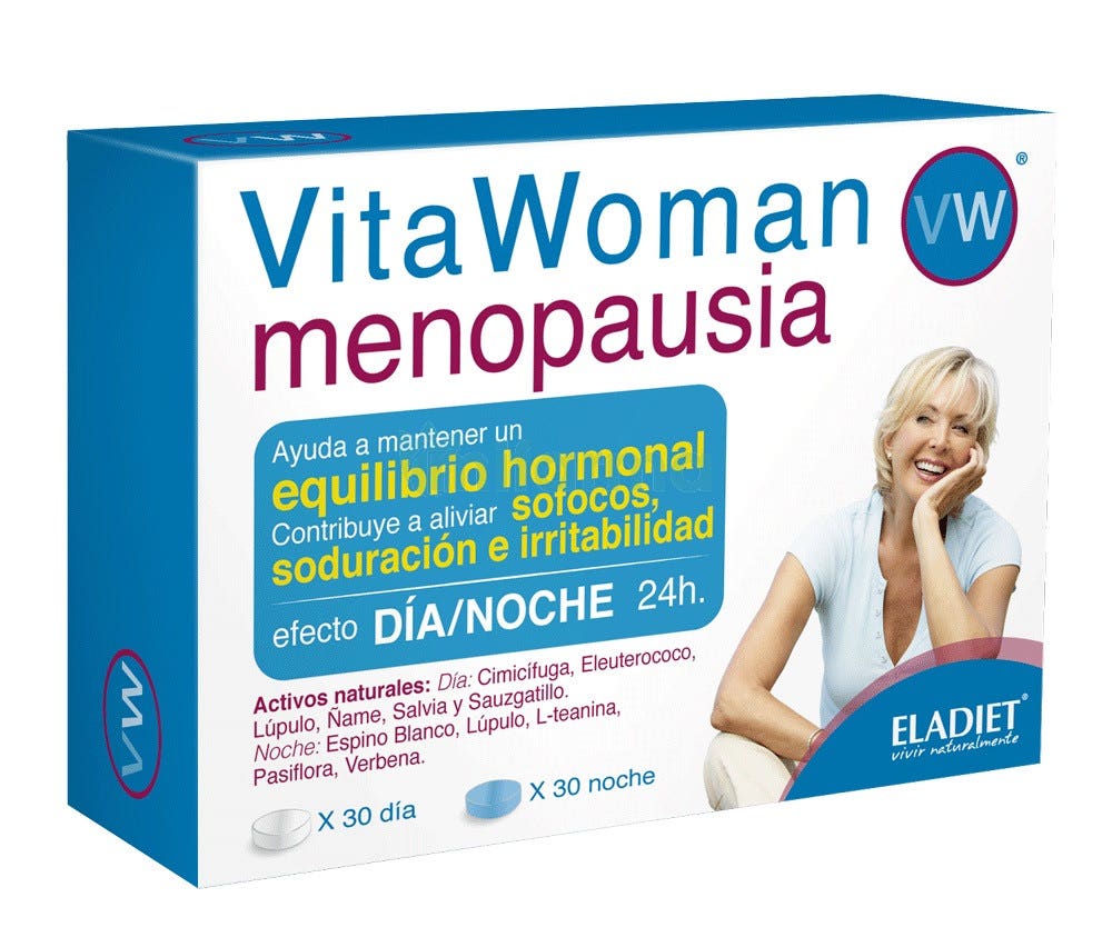 Eladiet Vita Woman Menopausia Dia y Noche 60 Comprimidos