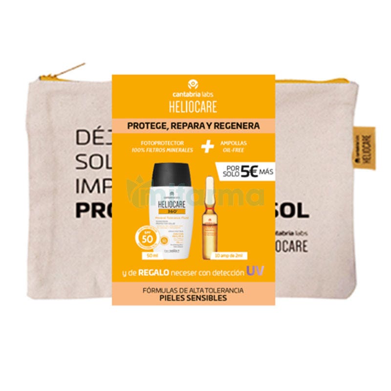 Pack Heliocare 360. Mineral Tolerance Endocare Radiance Oil Free