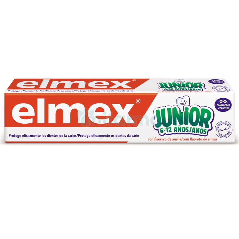 Elmex Dentifrico Junior 6-12 Anos 75 ml
