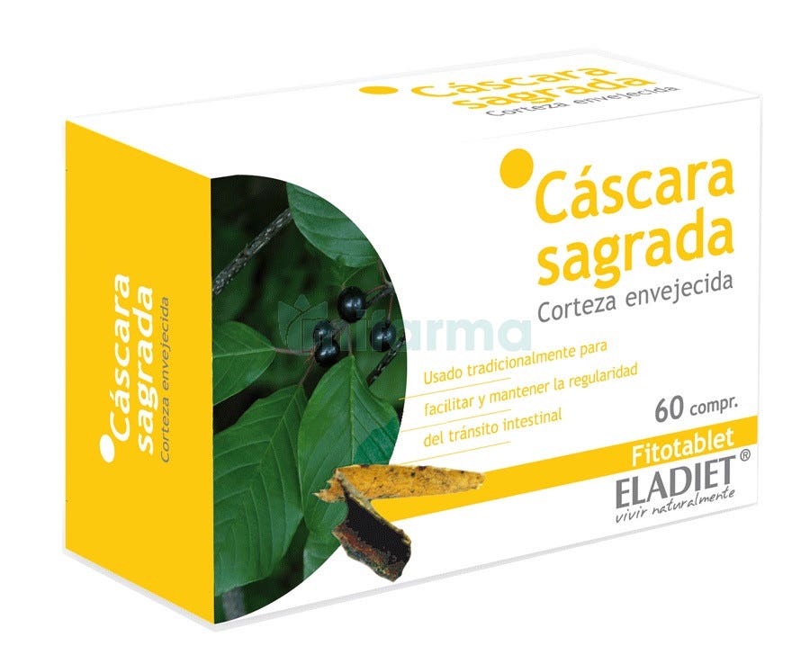 Eladiet Fitotablet Cascara Sagrada 60 Comprimidos