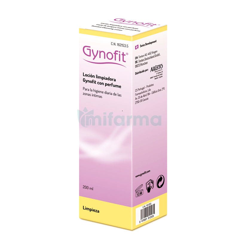 Locion Limpiadora Intima con Perfume Gynofit Aristo Pharma 200ml