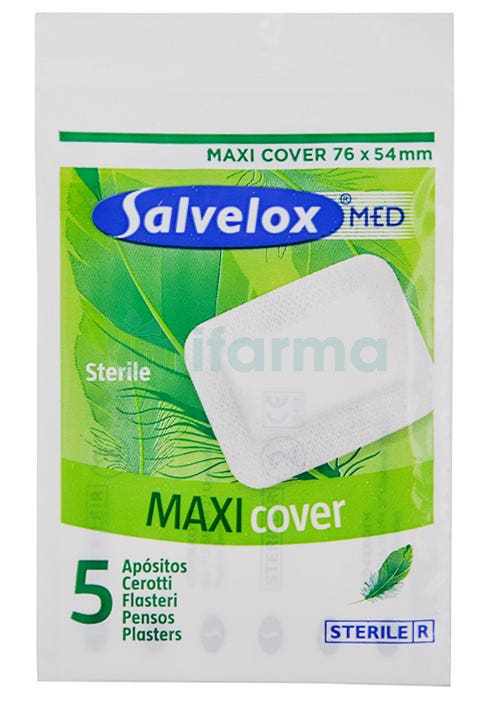 Salvelox Maxi Cover Med 76 x 54 mm 5 Apositos