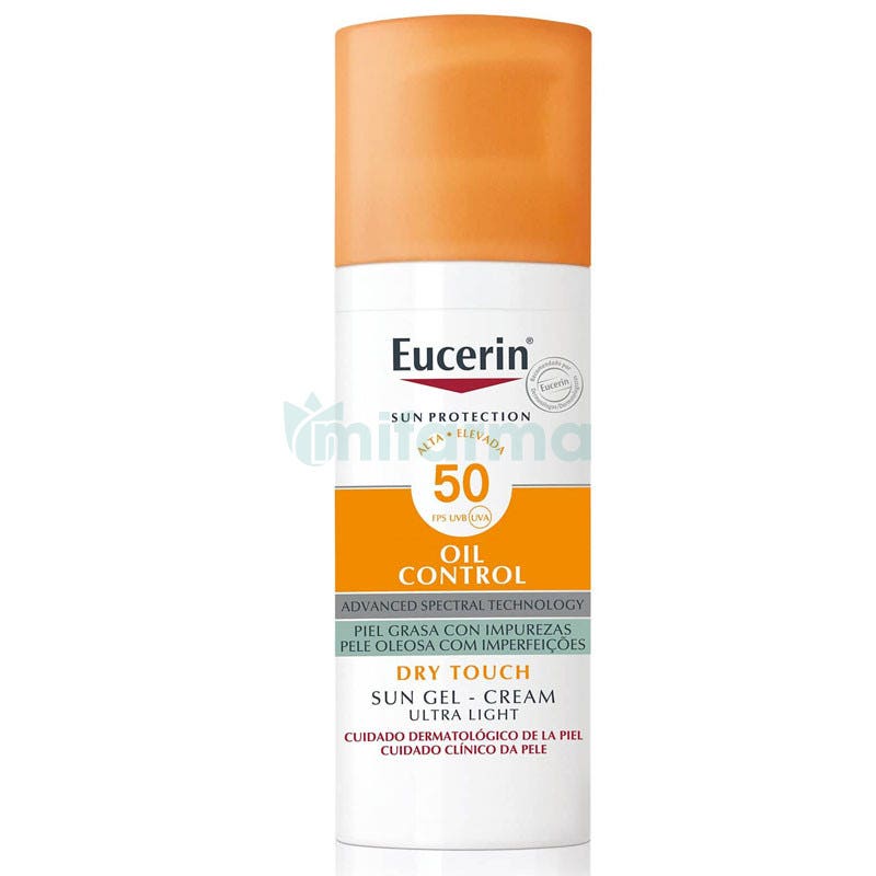 EUCERIN Facial Gel-Crema Oil Control Dry Touch FPS50 50ml