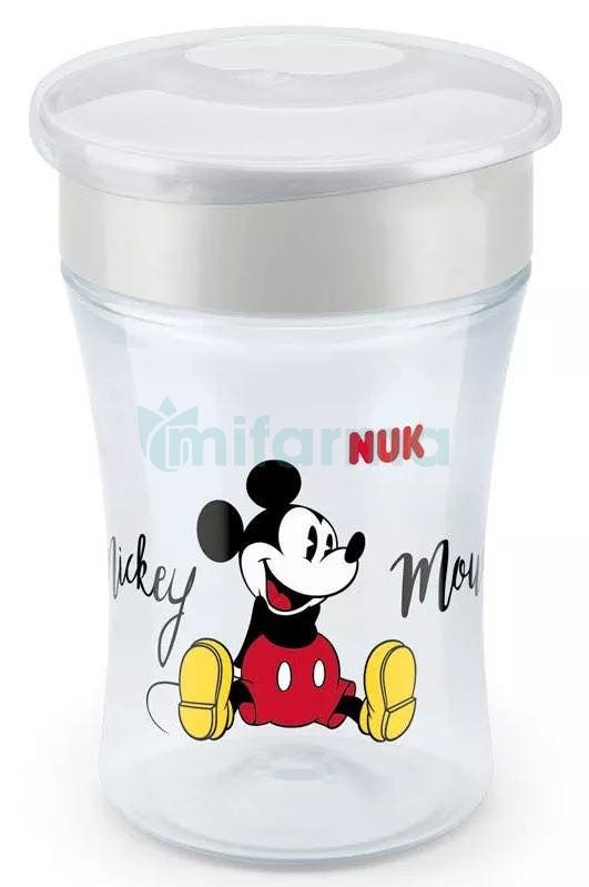 Nuk Magic Cup Mickey Mouse +8m 230 ml Gris 1 ud - Atida