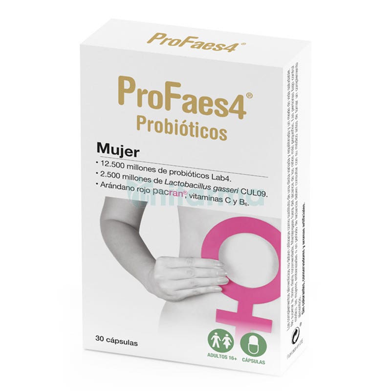 Profaes4 Mujer Cepas Bacterianas 30 Capsulas