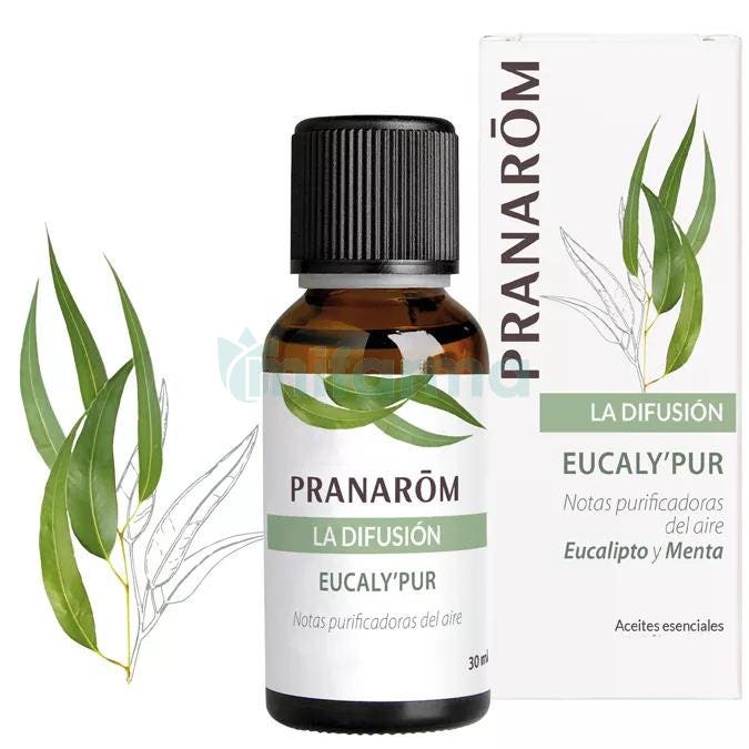 Aceite Eucaly pur Eucalipto y Menta BIO Eco Pranarom 30ml