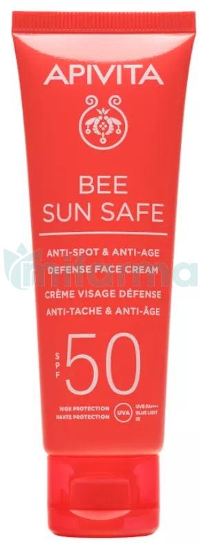 Apivita Suncare Crema Solar Facial Antimanchas SPF50 50 ml