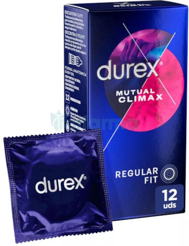 Preservativo Durex Climax Mutuo 12 Unidades