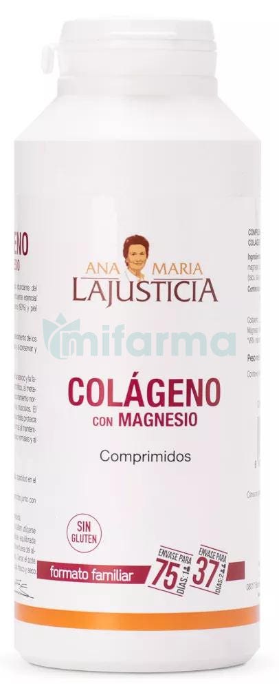 Colageno y Magnesio Formato Familiar 450 Comprimidos Ana Maria LaJusticia