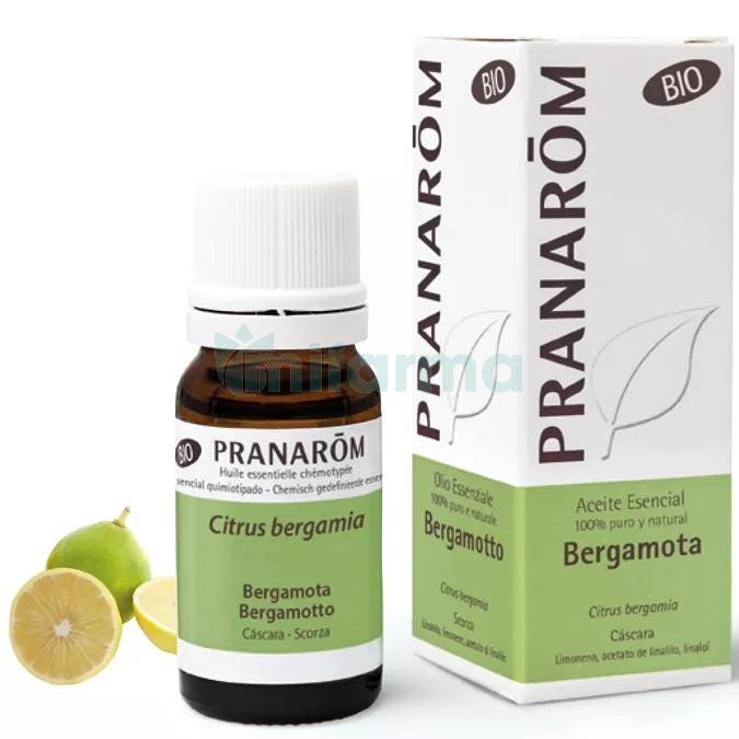 Aceite Esencial de Bergamota BIO Pranarom 10ml