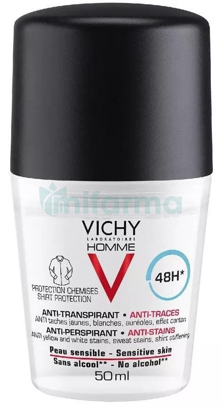 Desodorante Antitranspirante Vichy Homme 48h 50ml
