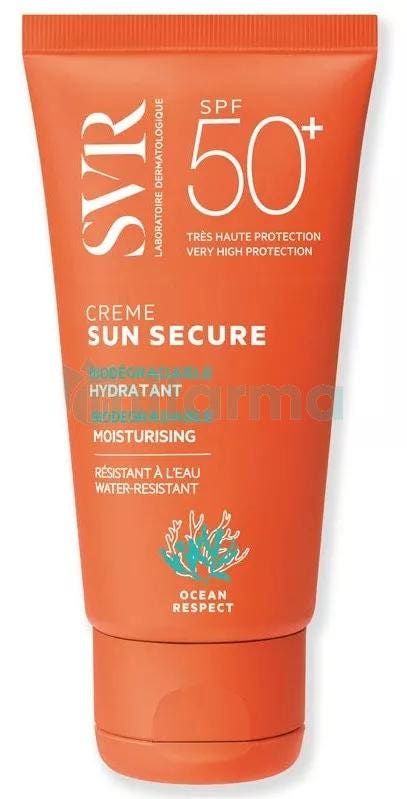 SVR Sun Secure Crema Confort Acabado Invisible SPF50  50ml