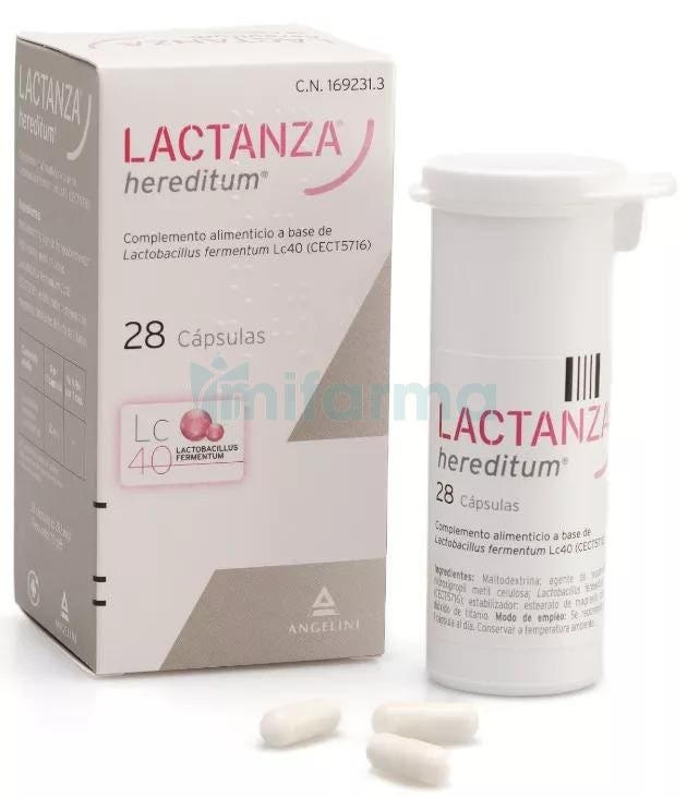 Lactanza Hereditum 28 Capsulas