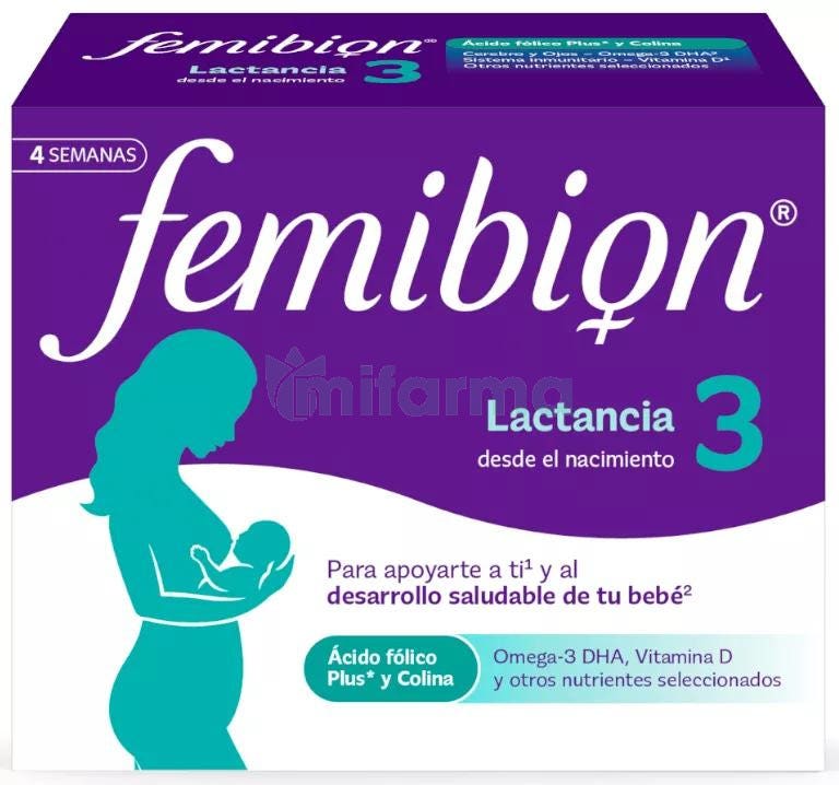 Femibion 3 Lactancia 28 comprimidos