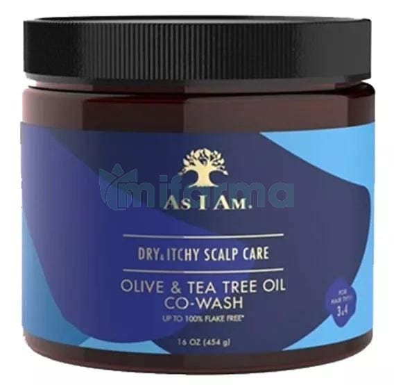 As I Am Dry Itchy Scalp Care Olive Tea Tree Co Wash 454 gr
