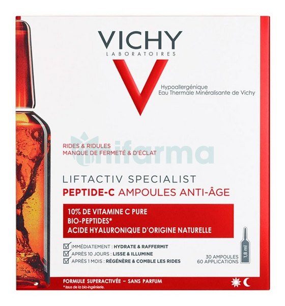 Ampollas Liftactiv Peptide C Antiarrugas Vichy 30Uds x 1 8ml