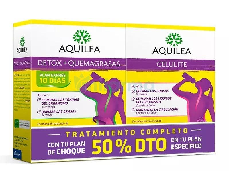 Aquilea Pack Detox Quemagrasas Celulite 50 DTO