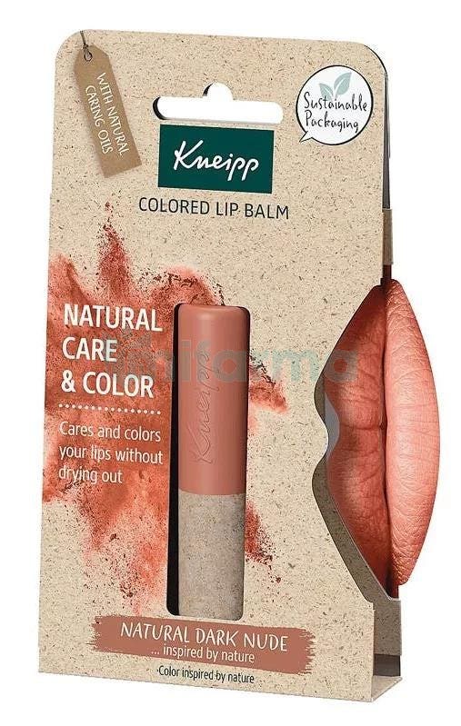 Kneipp Balsamo Labial Colored Lip Care Natural Dark Nude