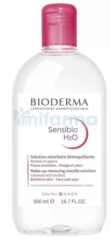 Bioderma Sensibio H2O Agua Solucion Micelar 500 ml