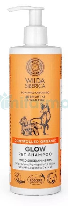 Natura Siberica Wilda Champu Brillo para Mascotas 400 ml