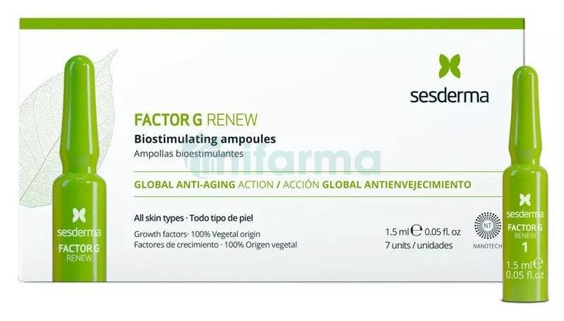 Ampollas Factor G Renew Antienvejecimiento Sesderma 7Uds x 1 5ml