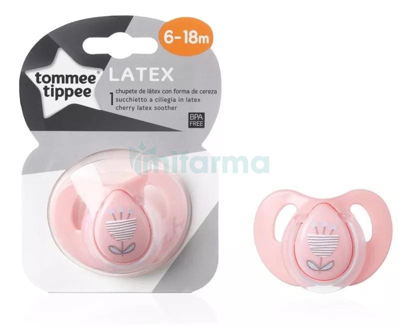 Tommee Tippee Chupete Latex 6 18m Rosa