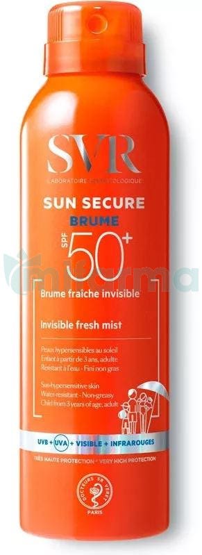 SVR Sun Secure Brume Fresca Invisible SFP50  200ml