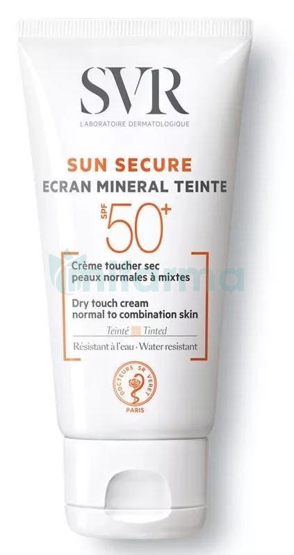 SVR Sun Secure Crema Confort Color Piel Normal Mixta SPF50   50ml