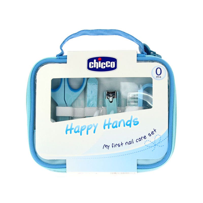 Set Manicura Bebe Happy Hands Chicco 0m Azul