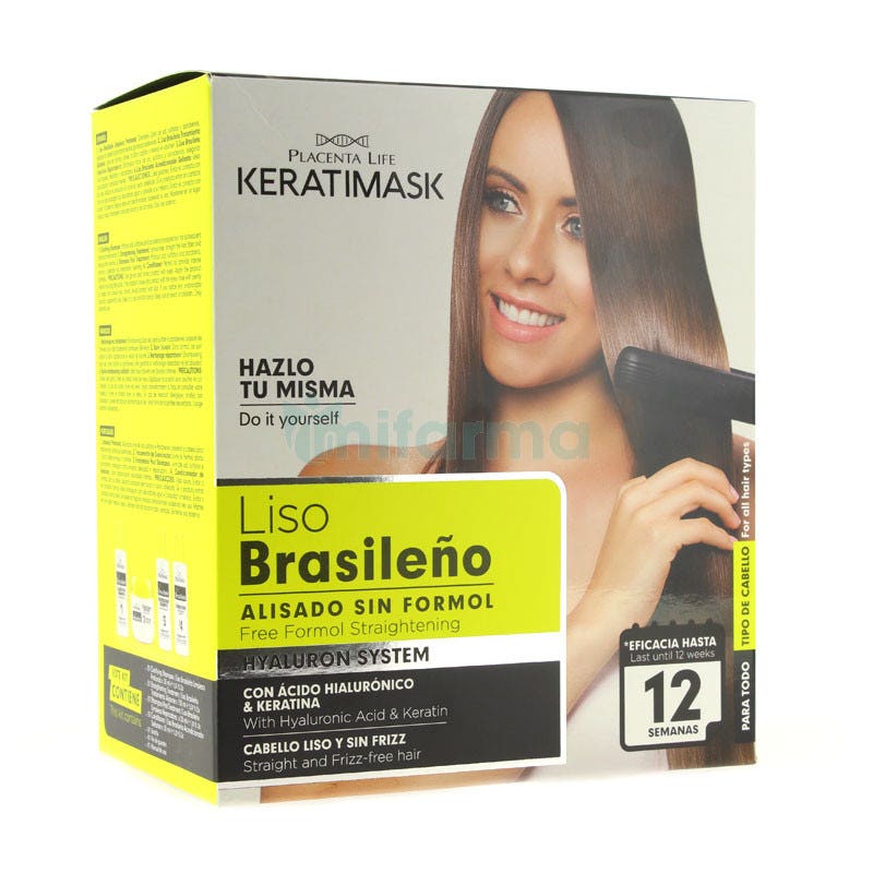 Kit Alisado Brasileno Keratimask