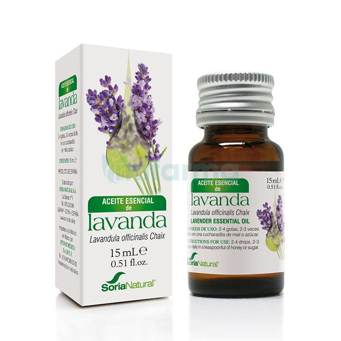 Aceite Esencial de Lavanda Soria Natural 15ml