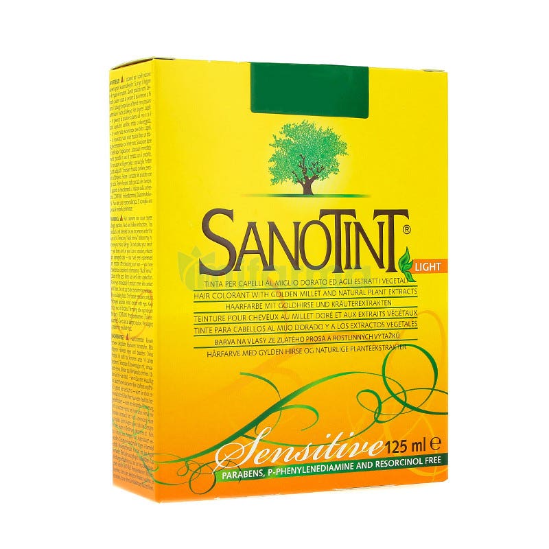 Tinte Sensitive 72 Castano Claro Ceniza Sanotint 125ml