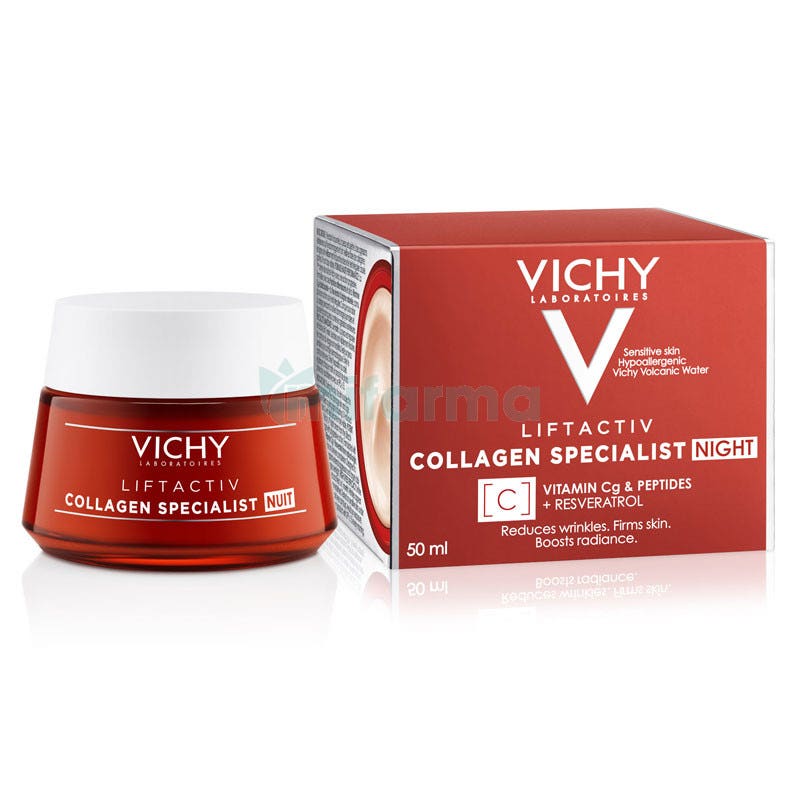 Vichy Liftactiv Collagen Specialist Crema Noche 50ml