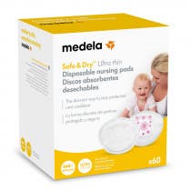 Discos Lactancia Safe and Dry Ultra Thin Medela 60Uds