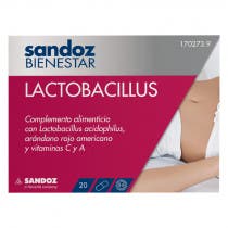 Sandoz Bienestar Lactobacillus 20 Capsulas