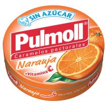 Pulmoll Naranja Sin Azucar Vitamina C 45 Gramos