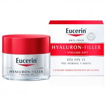 Crema de Dia Antiarrugas Hyaluron Filler Volume Lift Piel Normal y Mixta Eucerin 50ml