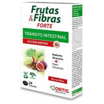 Ortis Frutas y Fibras Forte Transito Intestinal 24 Comprimidos