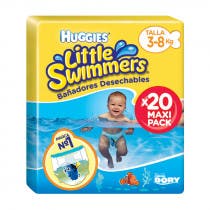 Panales Huggies Little Swimmers Talla S 3-8 Kg 20ud