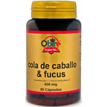 Obire Cola de Caballo Fucus 400 mg 90 Capsulas