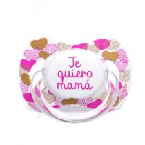 Chupete Suavinex Te Quiero Mama Tetina Anatomica Latex 0-6m Rosa