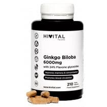 Hivital Ginkgo Biloba 6000 mg 210 Capsulas