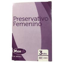Mango Preservativo Femenino 3 uds