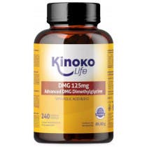 Kinoko Life DMG Advanced con Vitamina B12 y Acido Folico 240 Capsulas