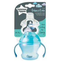 Tommee Tippee Explora Transition Cup Taza con Asas 4 7m Azul 150ml