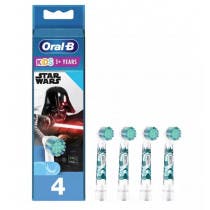 Oral B 4 Recambios Star Wars Cepillo Electrico Stages Power