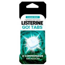 Listerine Go  Tabs 8 Comprimidos Masticables