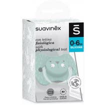 Suavinex Ciuccio Premium Silicone fisiologico 0-6 mesi Coniglietto Verde