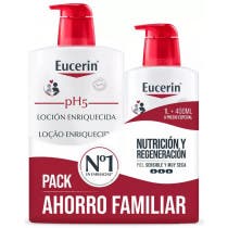 Eucerin PH5 Locion Enriquecida 1000ml   Botella 400ml GRATIS